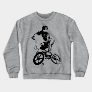Cross up BMX jump Crewneck Sweatshirt
